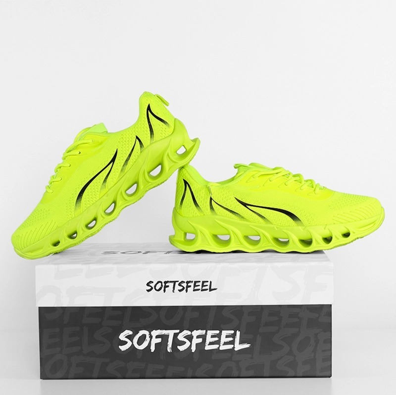 Softsfeel®Relieve Foot Pain Perfect Walking Shoes - Fluorescent Green