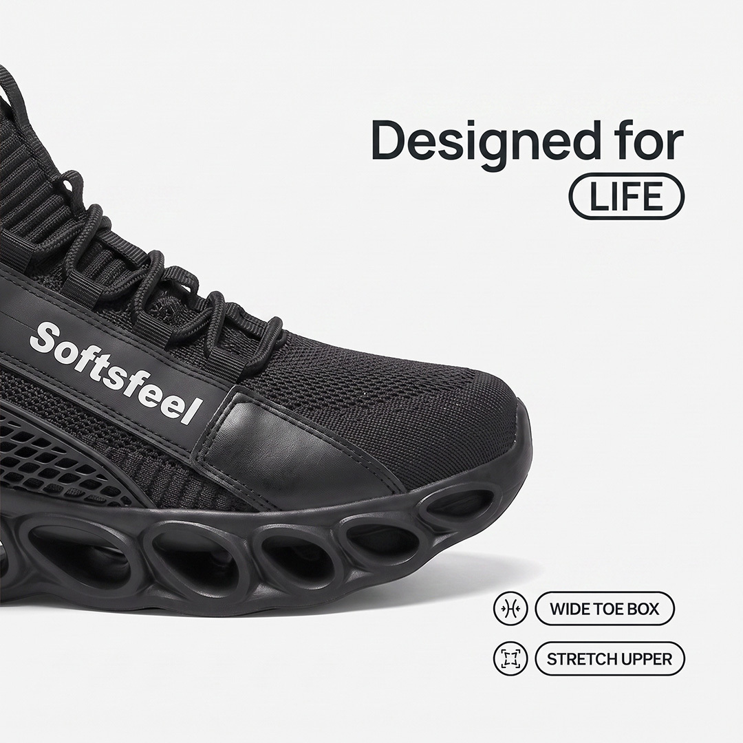 Men's Cloud Wanderer V7 - Black