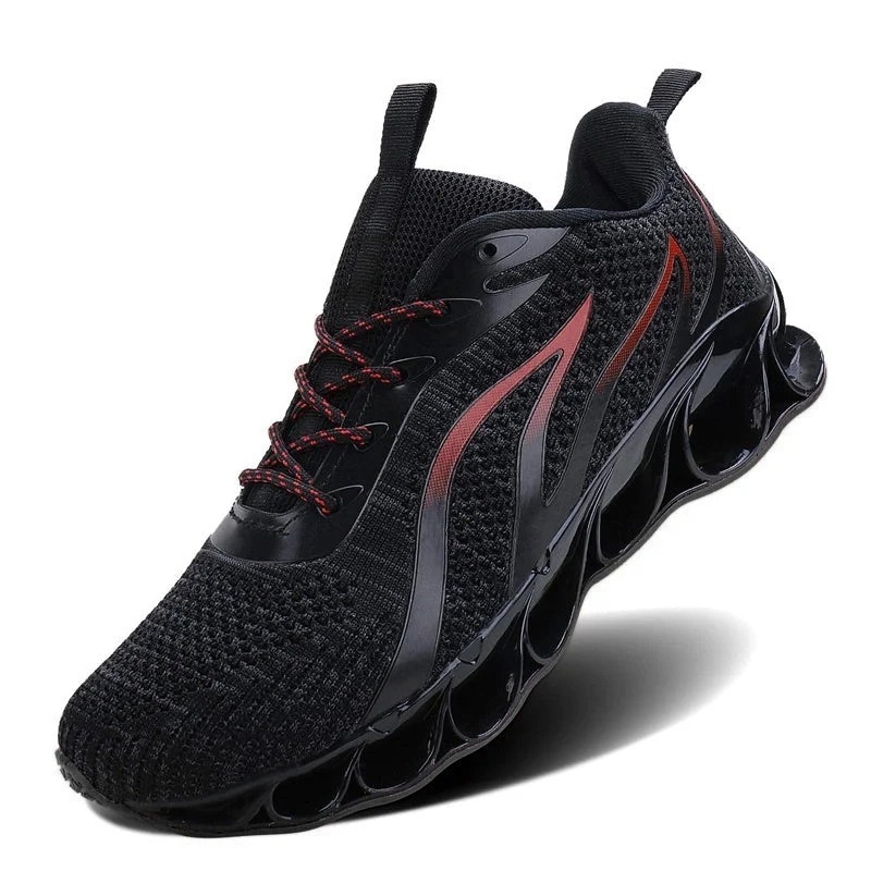 Softsfeel®Relieve Foot Pain Perfect Walking Shoes - Black Red