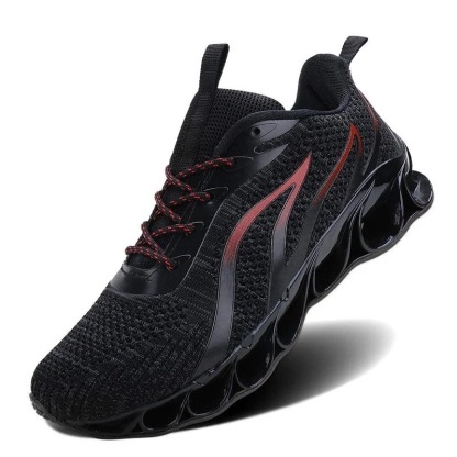 Softsfeel®Relieve Foot Pain Perfect Walking Shoes - Black Red