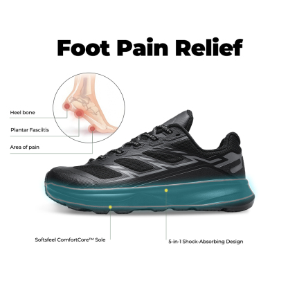 Women's WideToe Grip V1 - Black