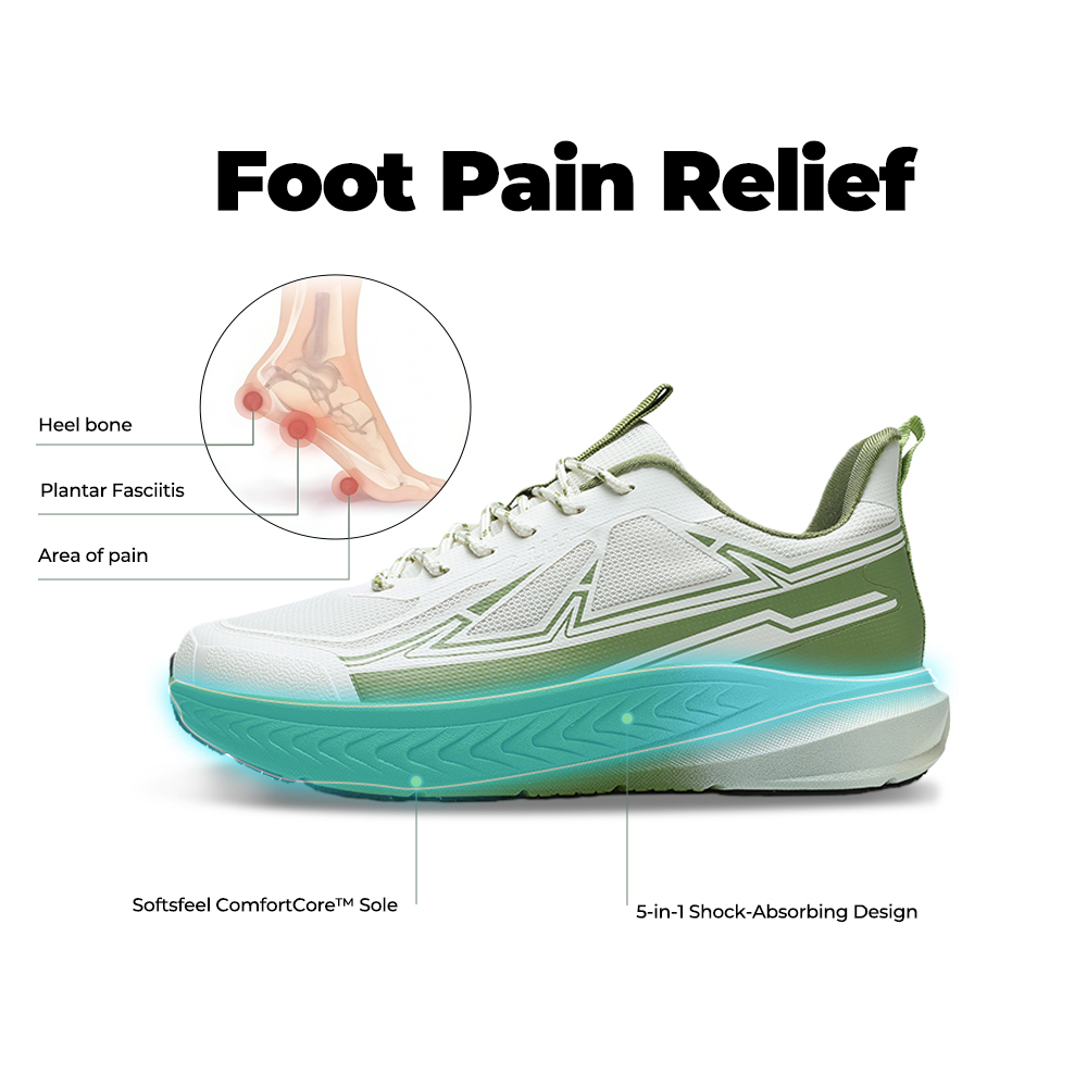 Men's WideToe Grip V3 - Mint White