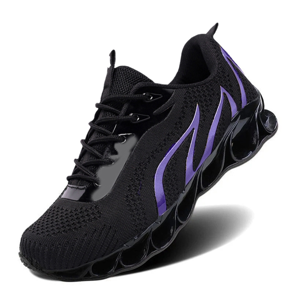 Softsfeel®Relieve Foot Pain Perfect Walking Shoes - Black Purple