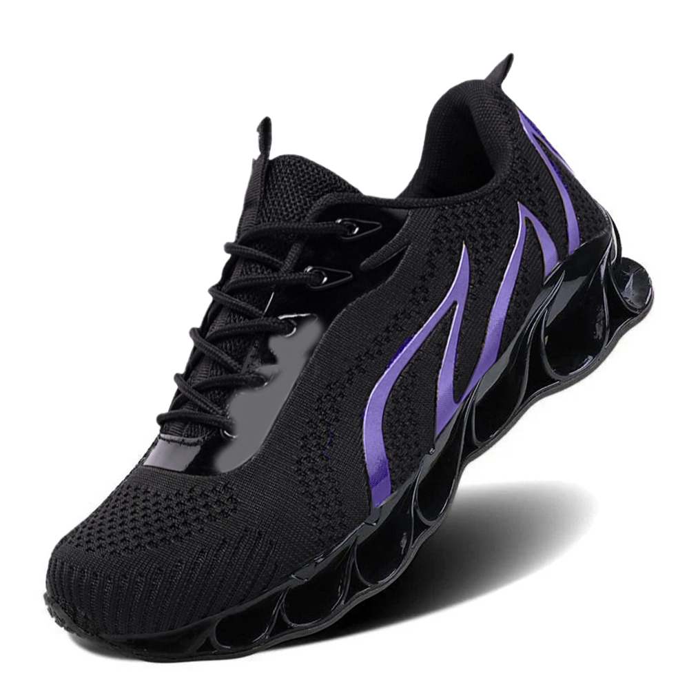 Softsfeel®Relieve Foot Pain Perfect Walking Shoes - Black Purple