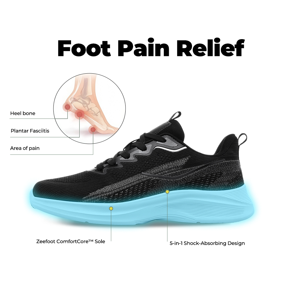 Women's Rebound Core V4 - Black White