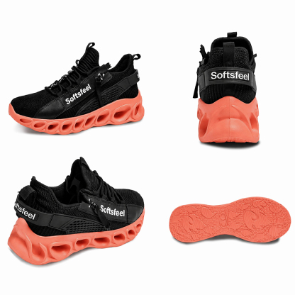 Men's Cloud Wanderer V7 - Black Orange