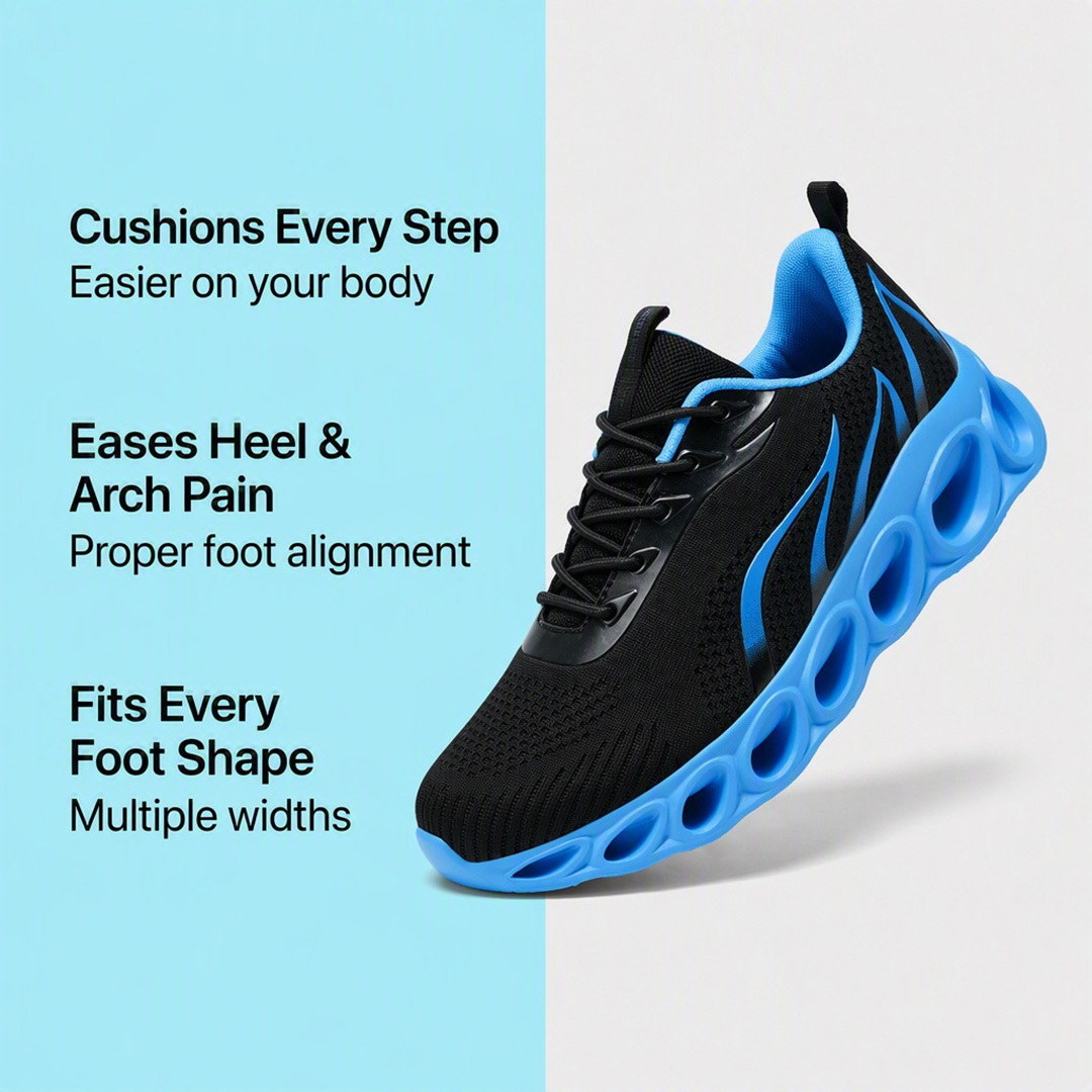Softsfeel® Men's Rebound Core V1 - Black Blue