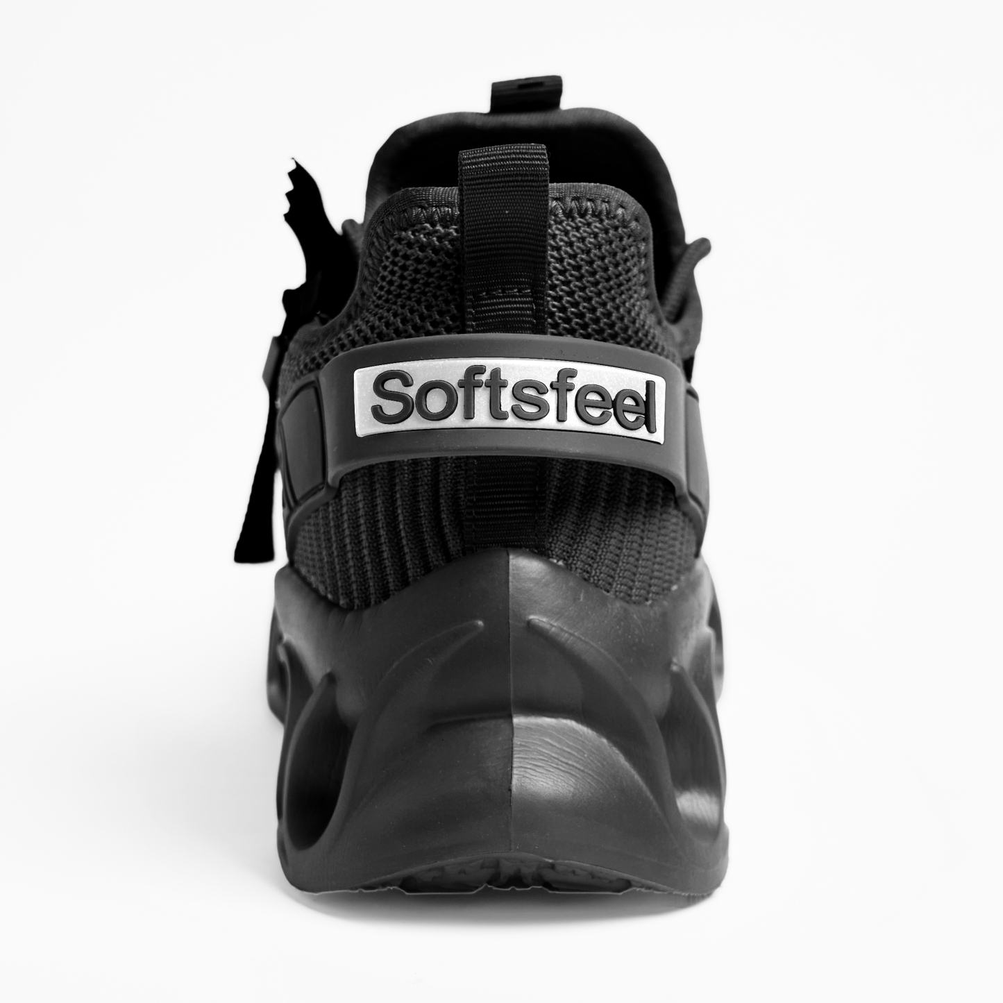 Softsfeel® Women's Side-Zip ComfortFit Walking Shoes - Black