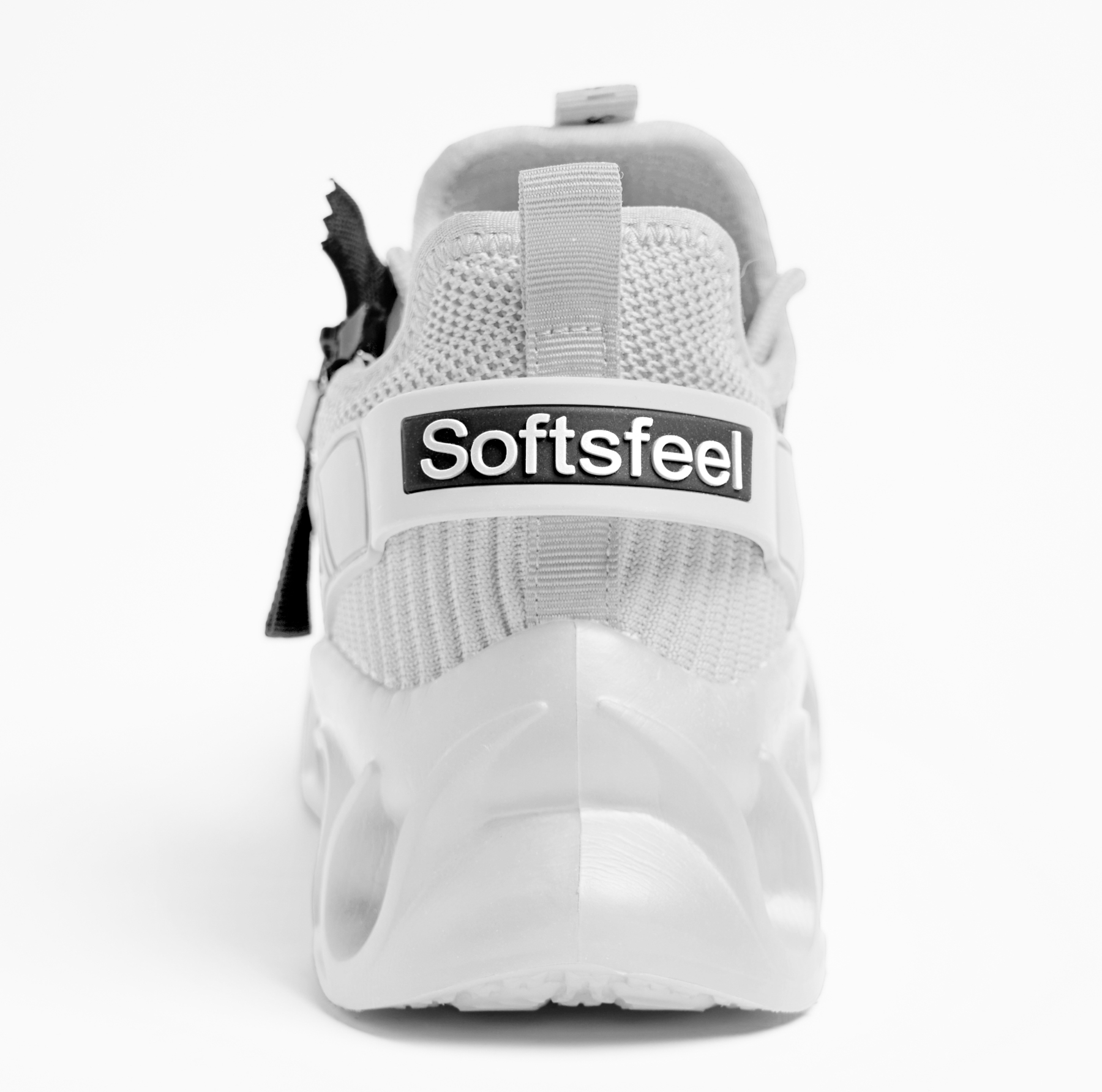 Softsfeel® Women's Side-Zip ComfortFit Walking Shoes - White