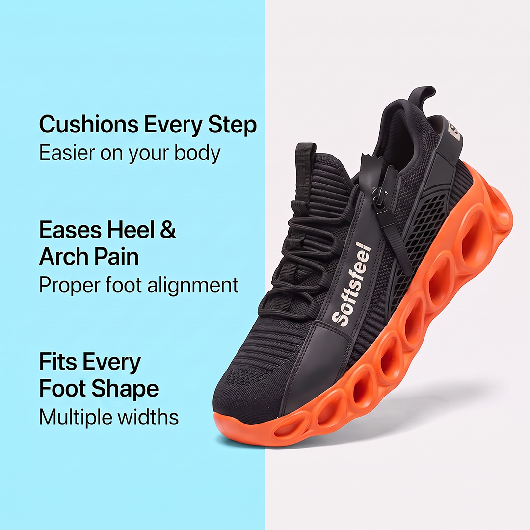 Women's Cloud Wanderer V7 - Black Orange