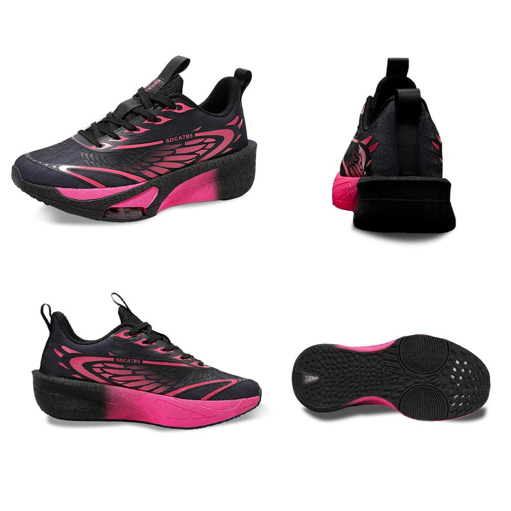 Women's AllTraction Air V3 - Obsidian Base with Fuchsia Streaks