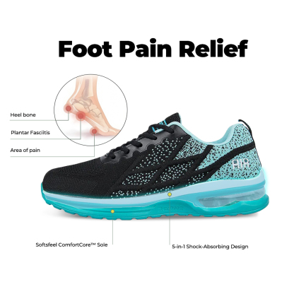 Softsfeel® Women's AirCush Lite Core V1 - Light Blue