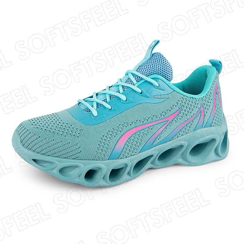 Softsfeel Women's Relieve Foot Pain Perfect Walking Shoes - Sky Blue-SOFTSFEEL