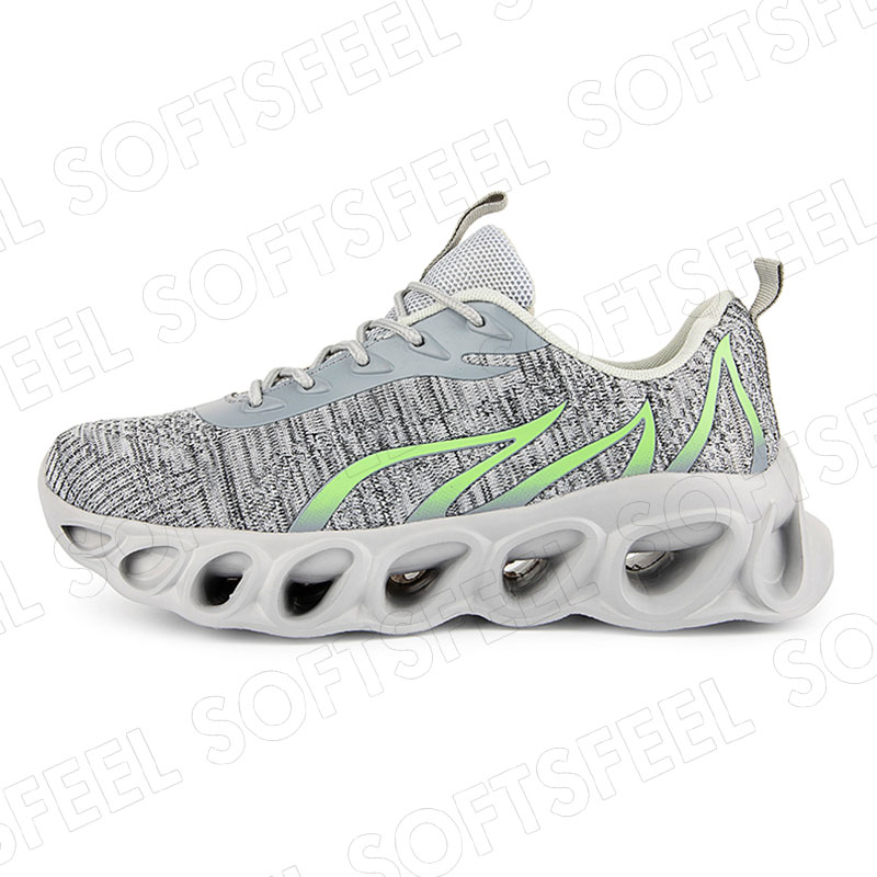 Softsfeel Women's Relieve Foot Pain Perfect Walking Shoes - Gray-SOFTSFEEL