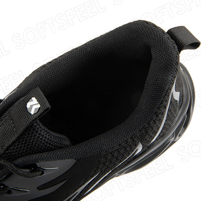 Softsfeel Men's Relieve Foot Pain Perfect Walking Shoes - Black-SOFTSFEEL