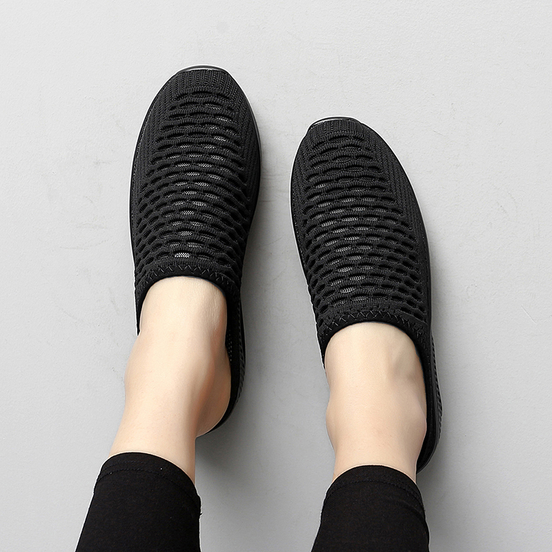 Softsfeel Women's Relieve Foot Pain Perfect Walking Sandals - Black-SOFTSFEEL