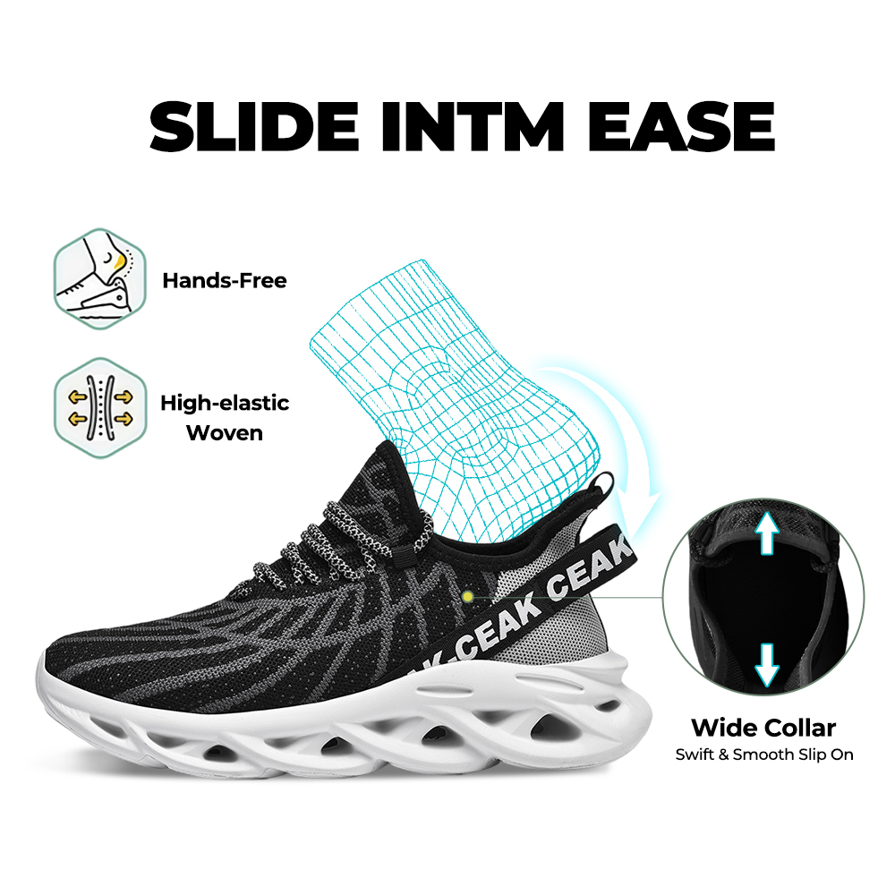 Softsfeel® Women's Cloud Strider V1 - Black Gray