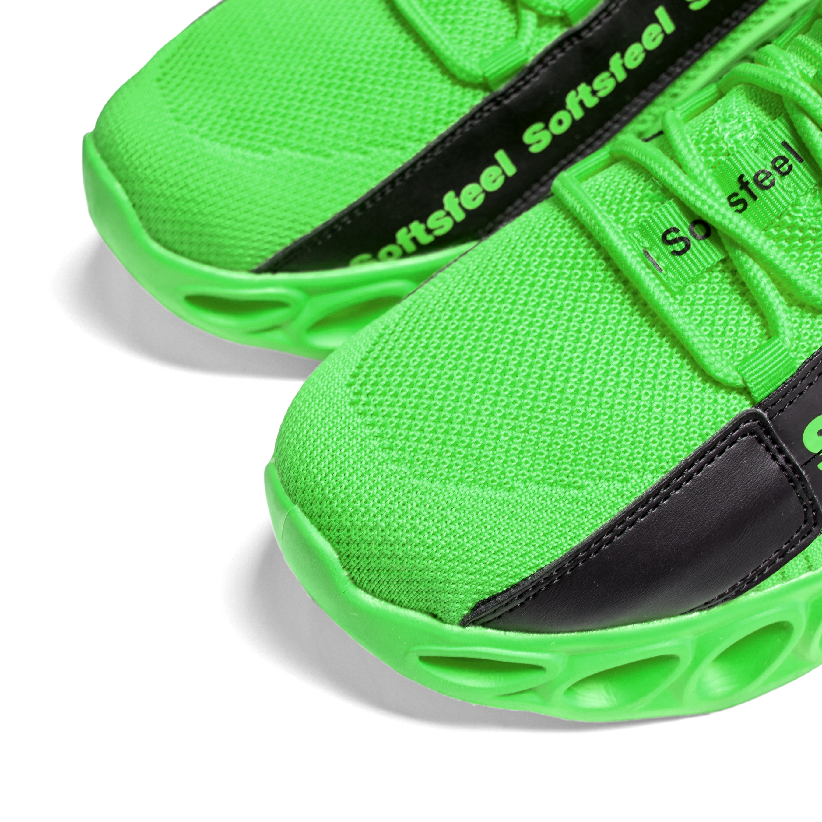 Softsfeel® Men's Side-Zip ComfortFit Walking Shoes - Green