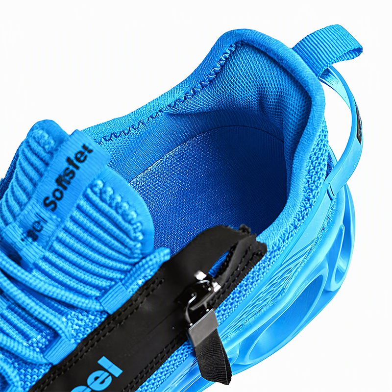 Softsfeel® Men's Side-Zip ComfortFit Walking Shoes - Blue