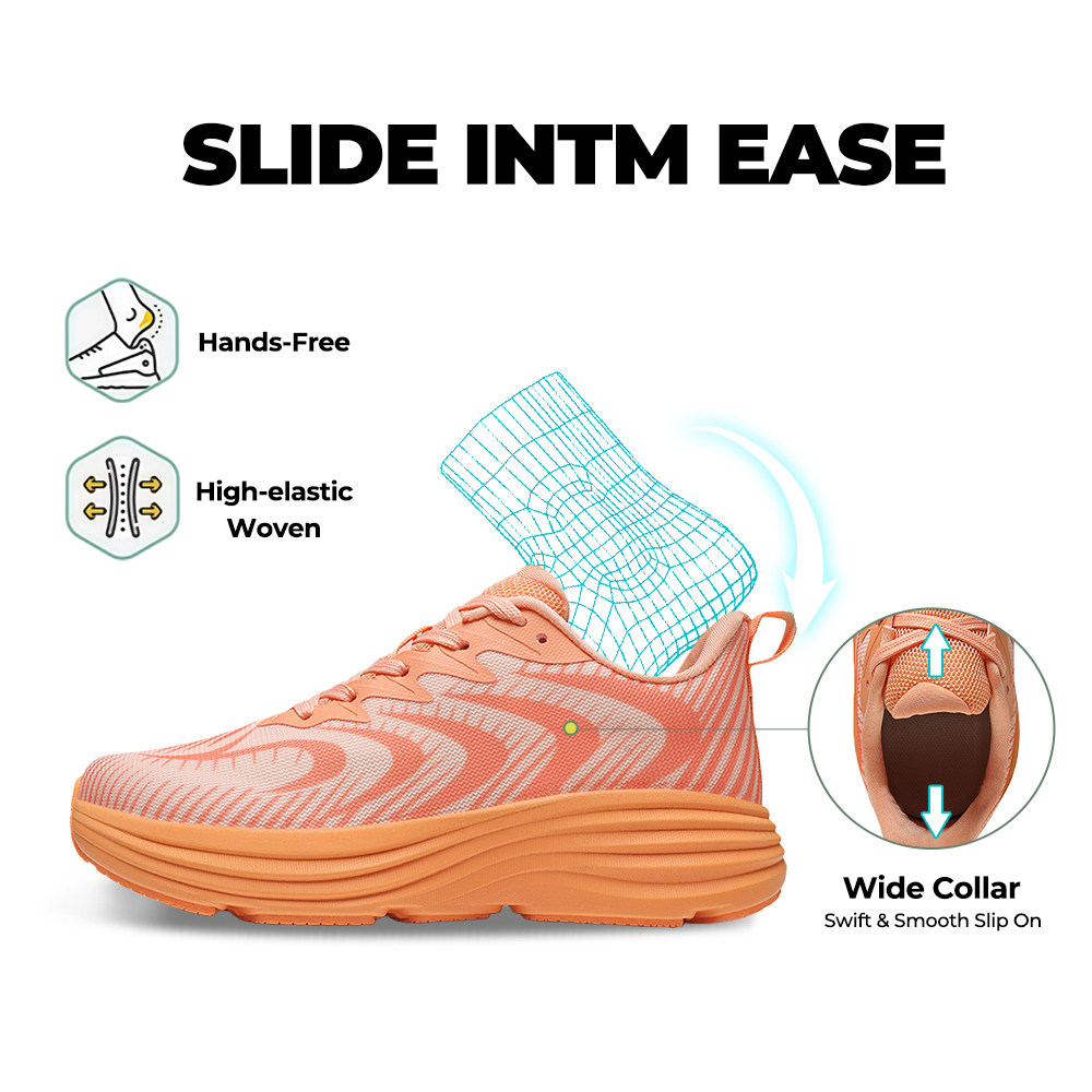 Men's WideToe Grip V1 - Peach Coral