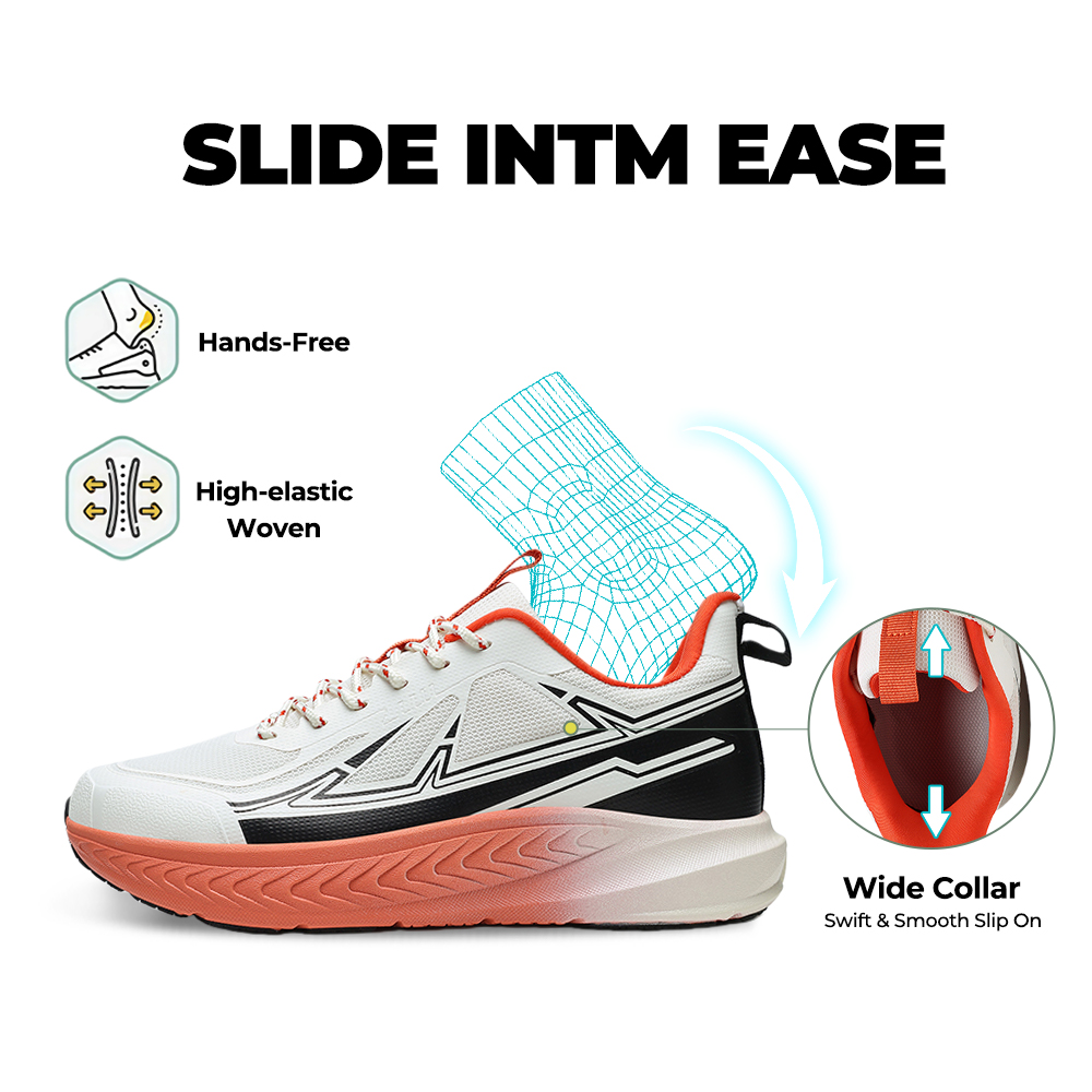 Men's WideToe Grip V3 - Coral Noir