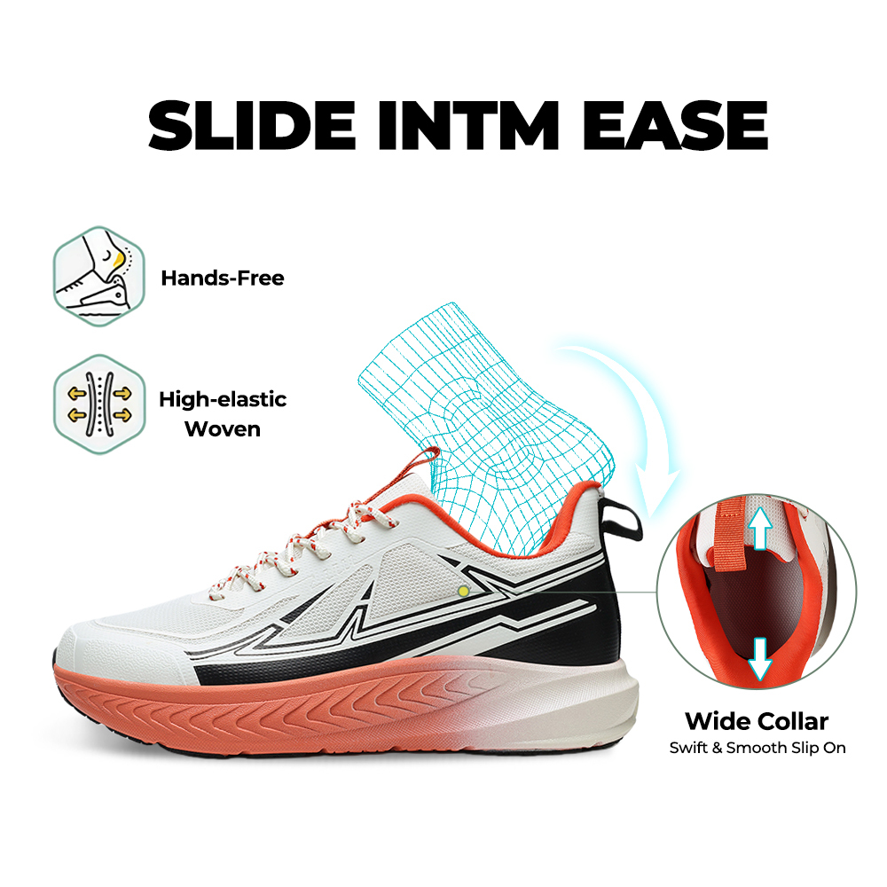 Men's WideToe Grip V3 - Coral Noir