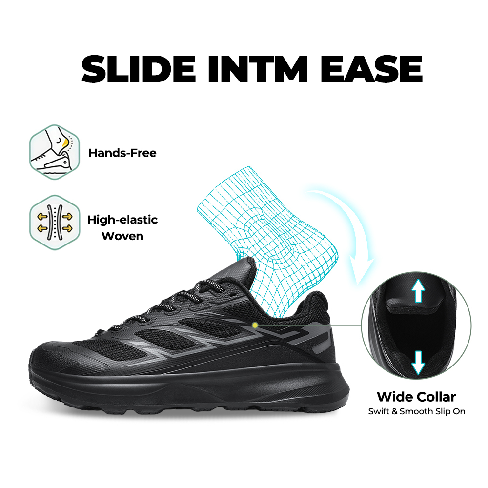 Women's WideToe Grip V1 - Black