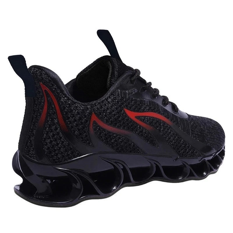 Softsfeel®Relieve Foot Pain Perfect Walking Shoes - Black Red