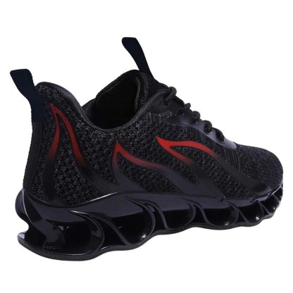 Softsfeel®Relieve Foot Pain Perfect Walking Shoes - Black Red