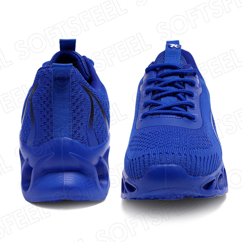 Softsfeel Women's Relieve Foot Pain Perfect Walking Shoes - Blue-SOFTSFEEL