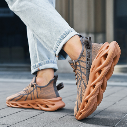 Women's Ortho Stretch Cushion Shoes - Ochre-SOFTSFEEL