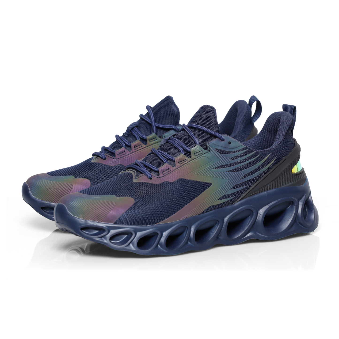 Softsfeel Women's ComfortFlow Shoes - Dark Blue-SOFTSFEEL