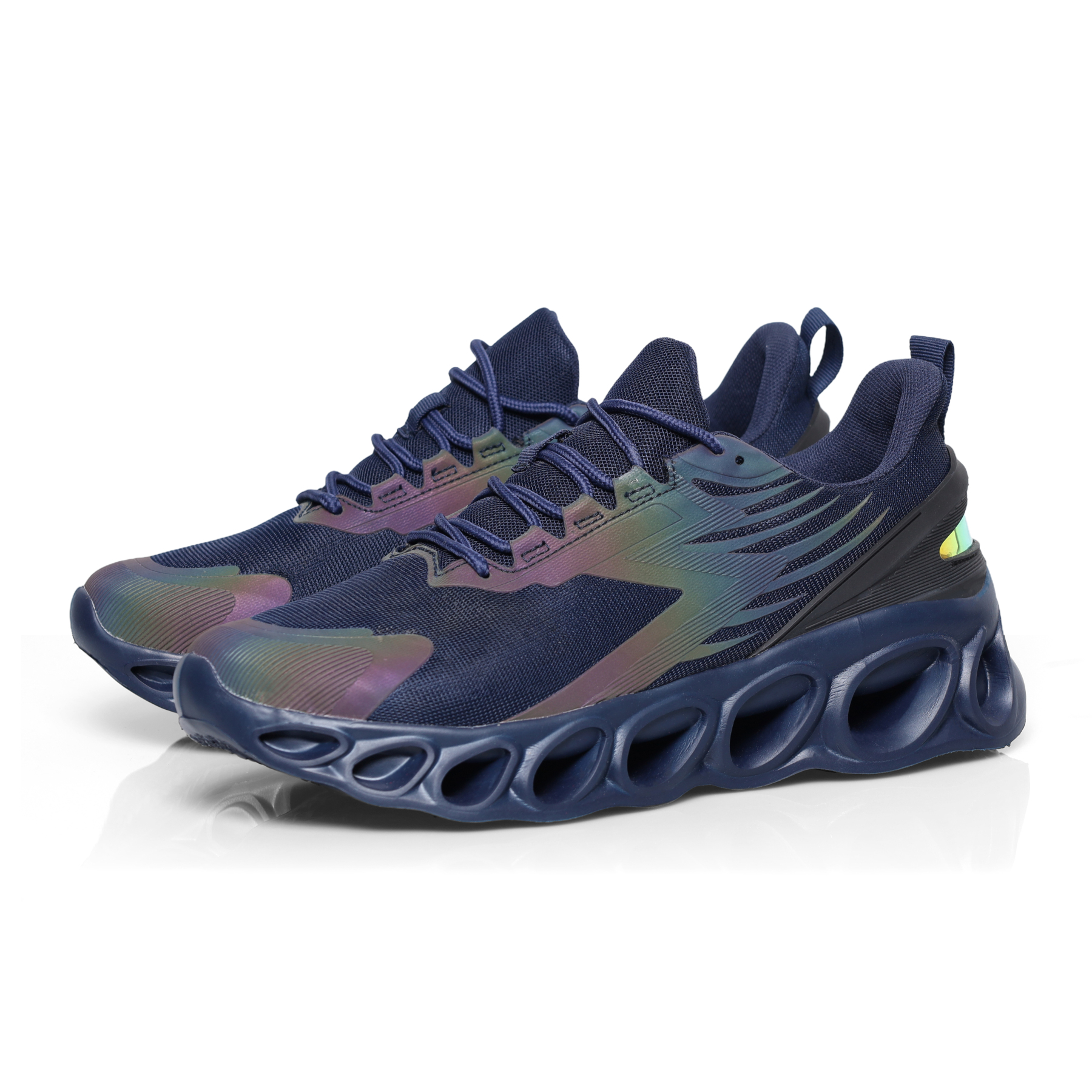 Softsfeel Women's ComfortFlow Shoes - Dark Blue-SOFTSFEEL