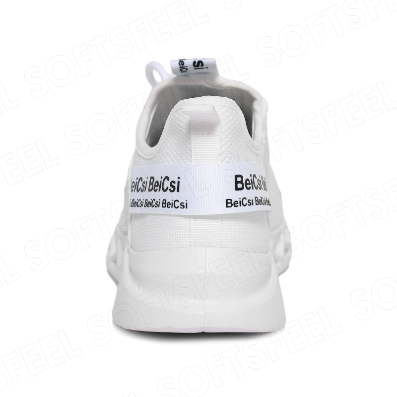 Softsfeel Men's AirCushion Shoes - White-SOFTSFEEL