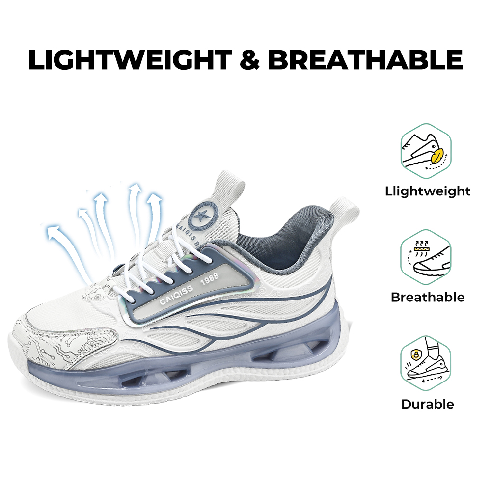 Men's AirWave Flow V5 - Frosted Sky with Dusk Blue Accents