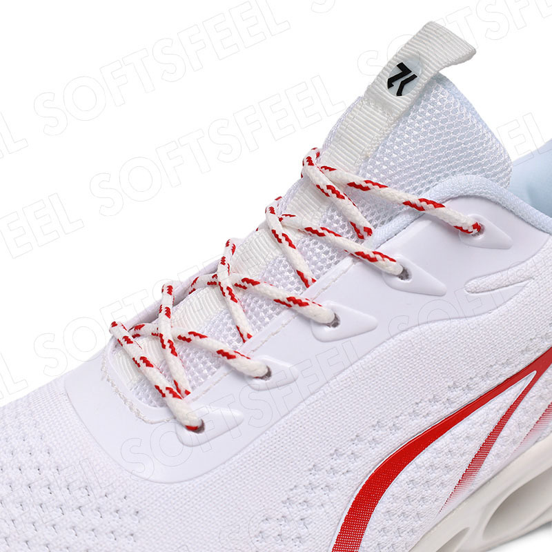 Softsfeel Men's Relieve Foot Pain Perfect Walking Shoes - White-SOFTSFEEL