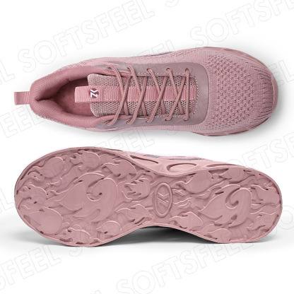 Softsfeel Men's Relieve Foot Pain Perfect Walking Shoes - Pink Black-SOFTSFEEL