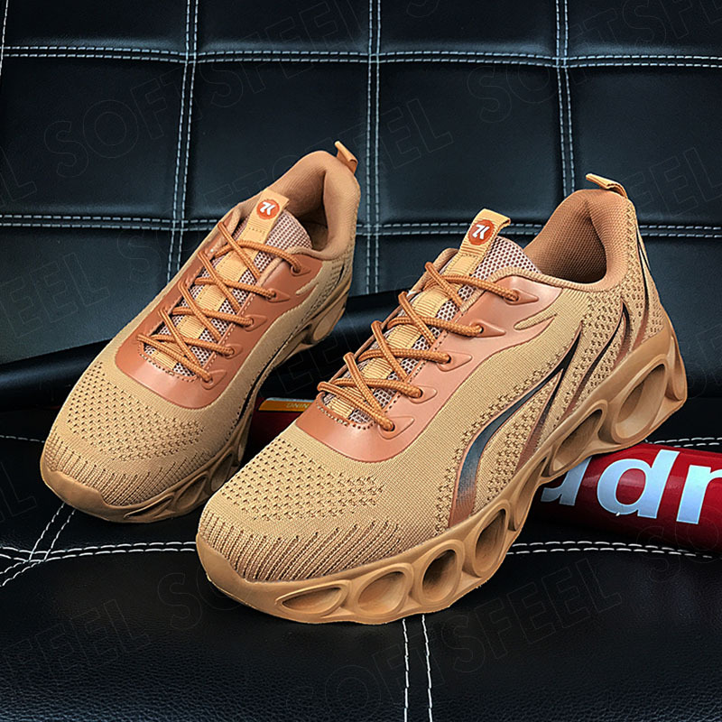 Softsfeel Women's Relieve Foot Pain Perfect Walking Shoes - Brown-SOFTSFEEL