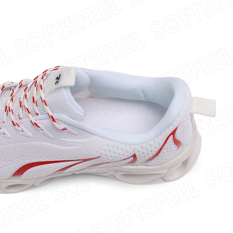 Softsfeel Men's Relieve Foot Pain Perfect Walking Shoes - White-SOFTSFEEL
