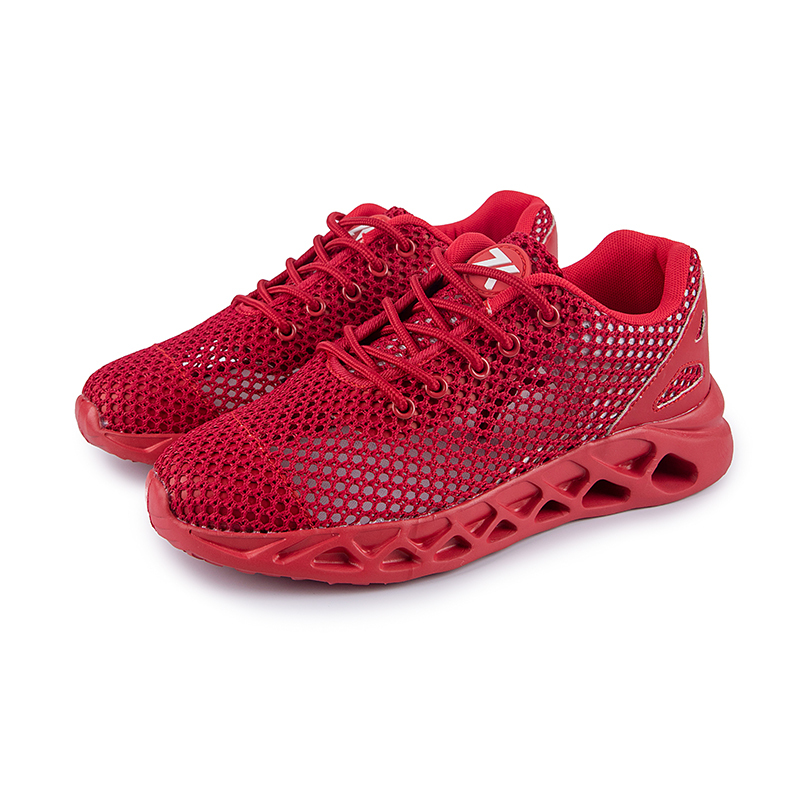 Softsfeel Women's Relieve Foot Pain Perfect Cushioning Walking Shoes - Red-SOFTSFEEL