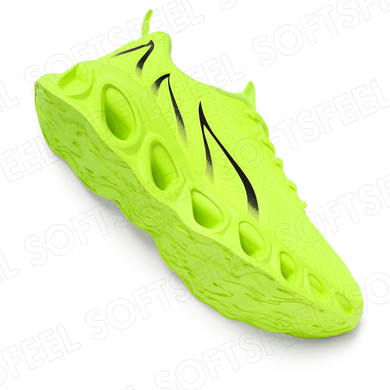 Softsfeel Men's Relieve Foot Pain Perfect Walking Shoes - Fluorescent Green-SOFTSFEEL