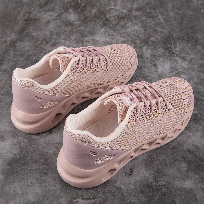 Softsfeel Women's Relieve Foot Pain Perfect Cushioning Walking Shoes - Pink-SOFTSFEEL