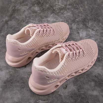 Softsfeel Women's Relieve Foot Pain Perfect Cushioning Walking Shoes - Pink-SOFTSFEEL
