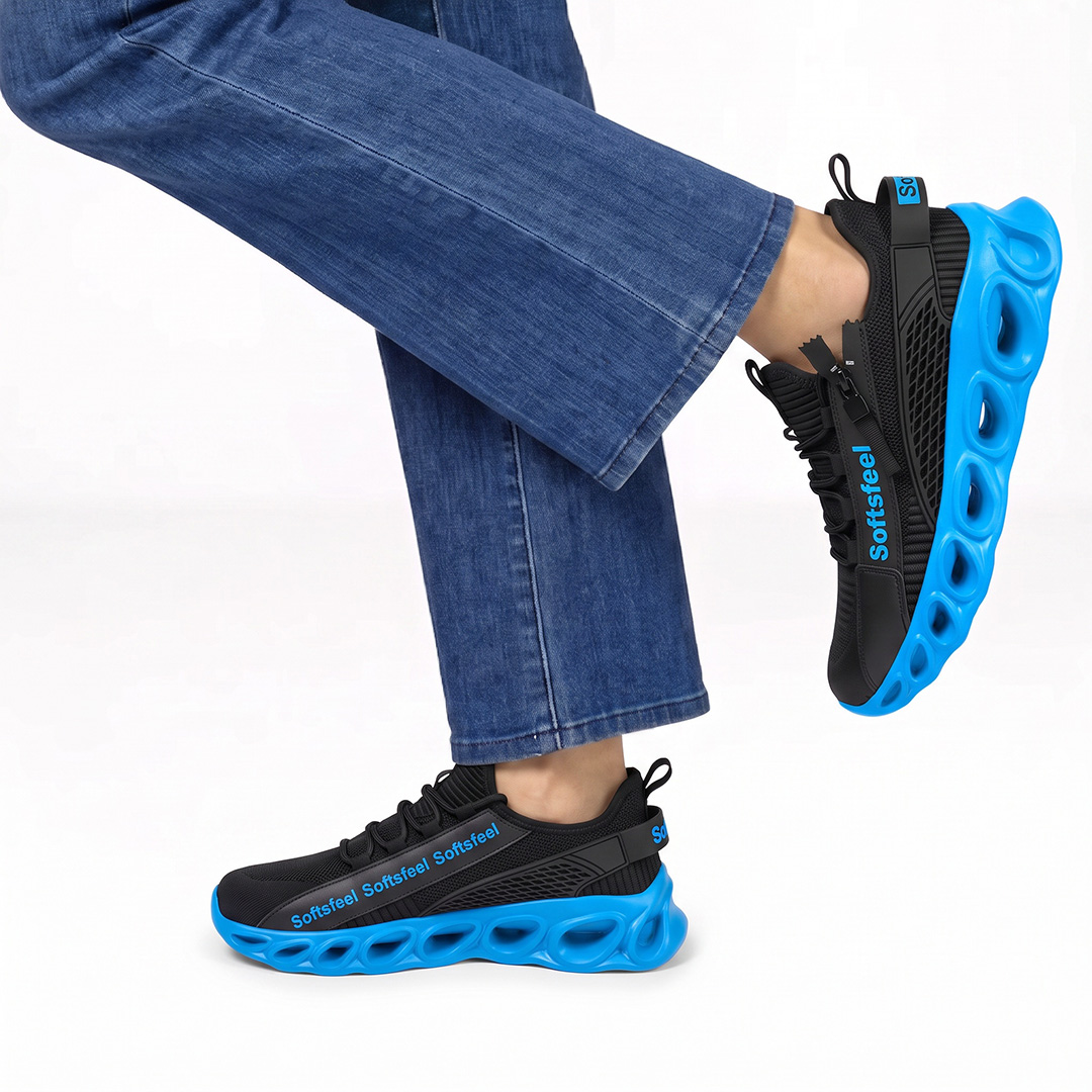 Men's Cloud Wanderer V7 - Black Blue