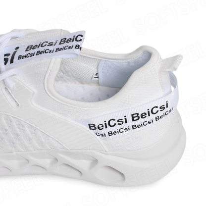 Softsfeel Men's AirCushion Shoes - White-SOFTSFEEL