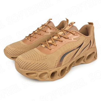 Softsfeel Relieve Foot Pain Perfect Walking Shoes - Brown-SOFTSFEEL