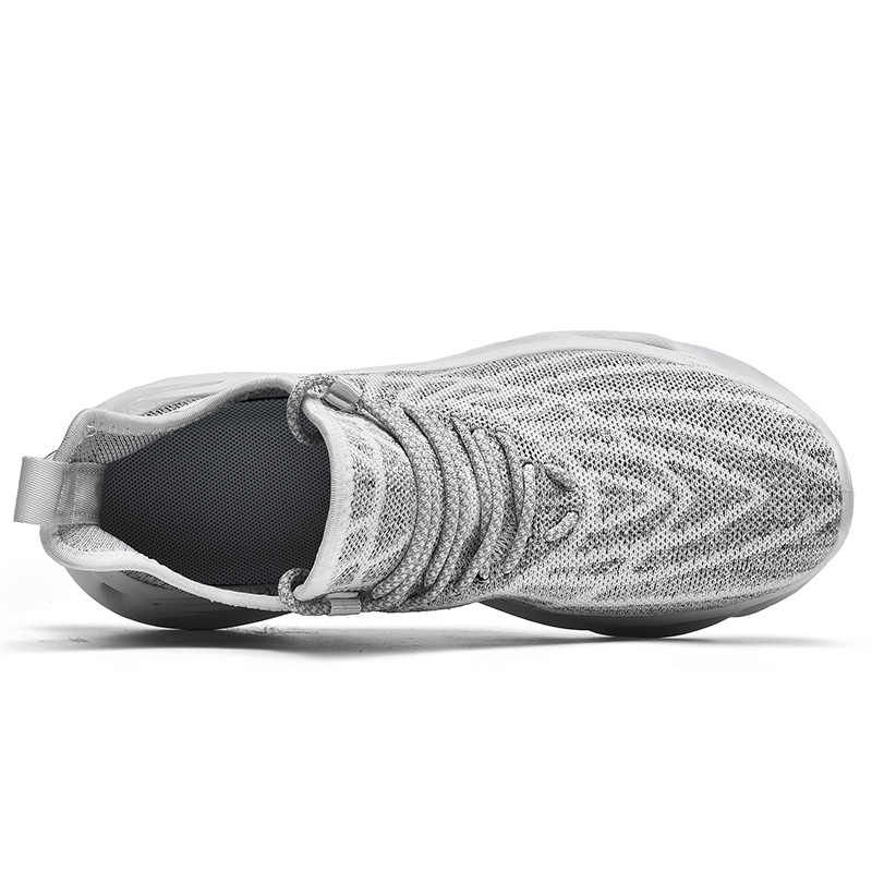 Women's Ortho Stretch Cushion Shoes - Gray-SOFTSFEEL