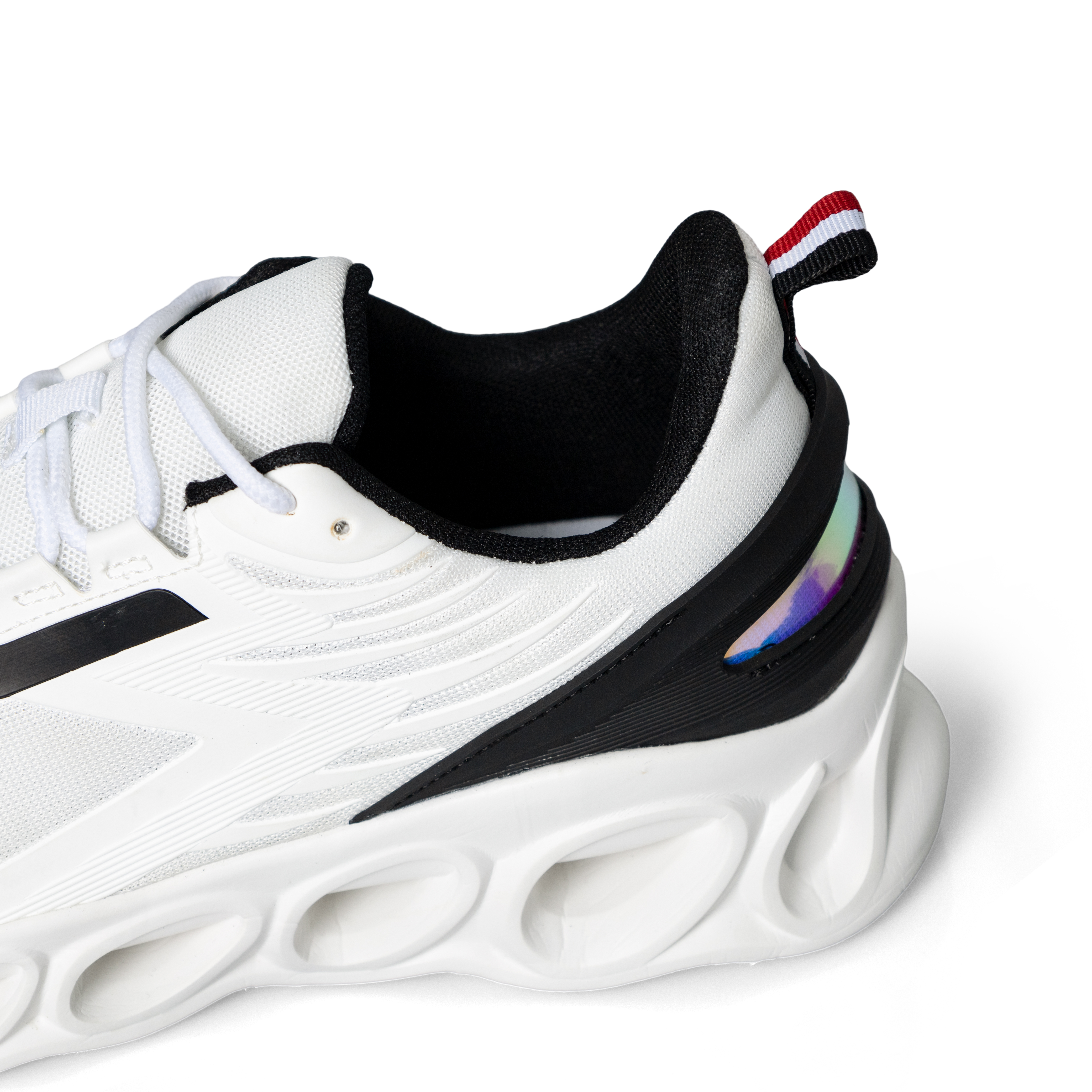 Softsfeel Men's ComfortFlow Shoes - White-SOFTSFEEL