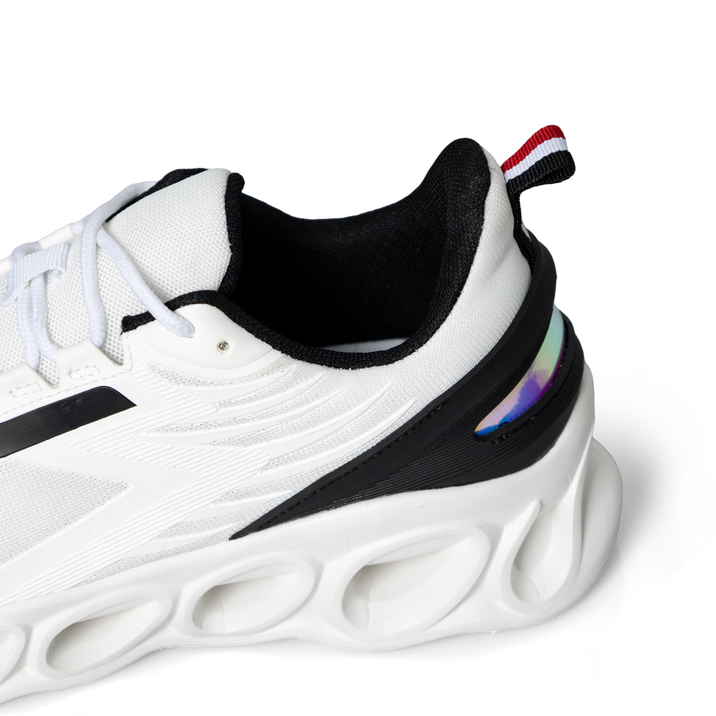 Softsfeel Men's ComfortFlow Shoes - White-SOFTSFEEL