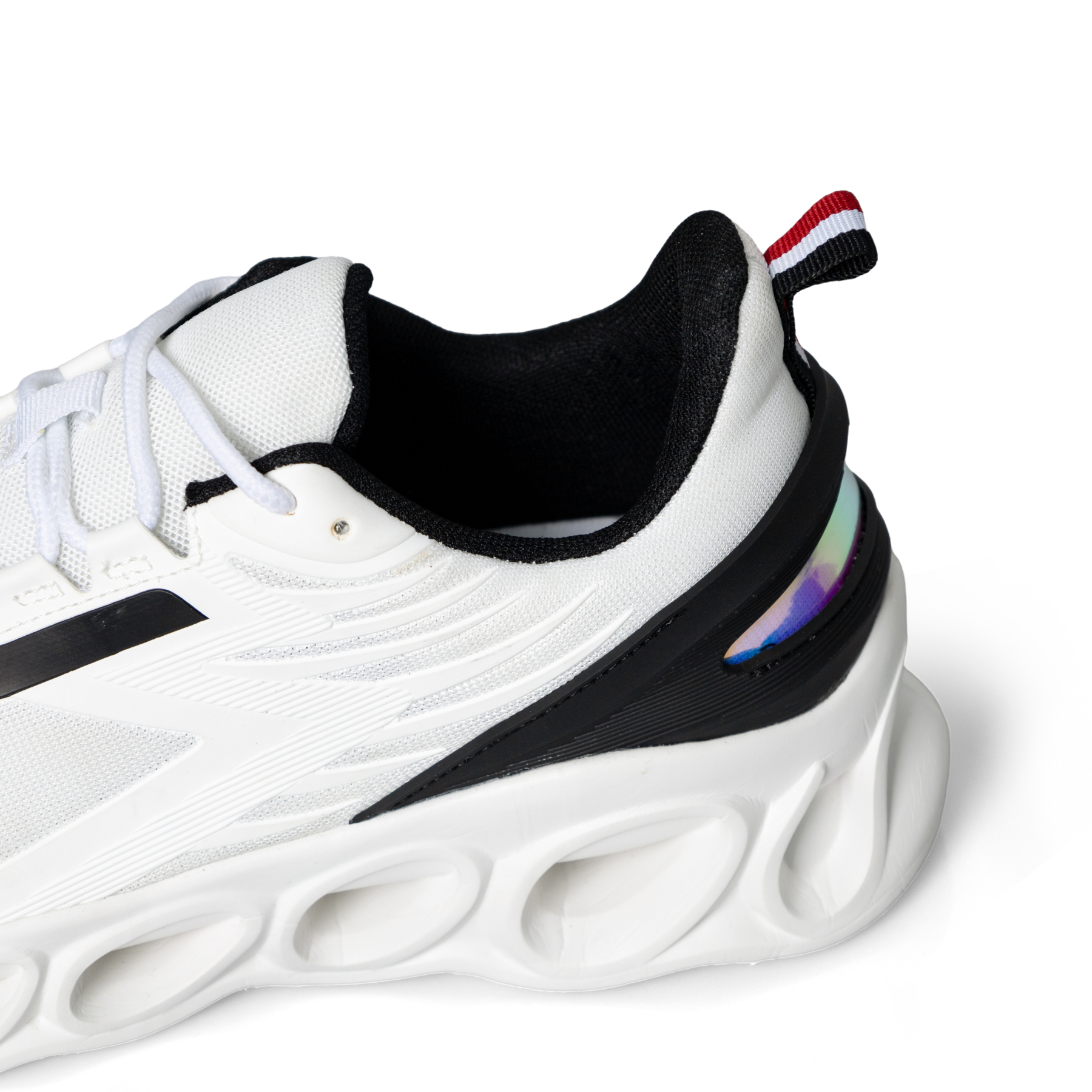 Softsfeel Men's ComfortFlow Shoes - White-SOFTSFEEL